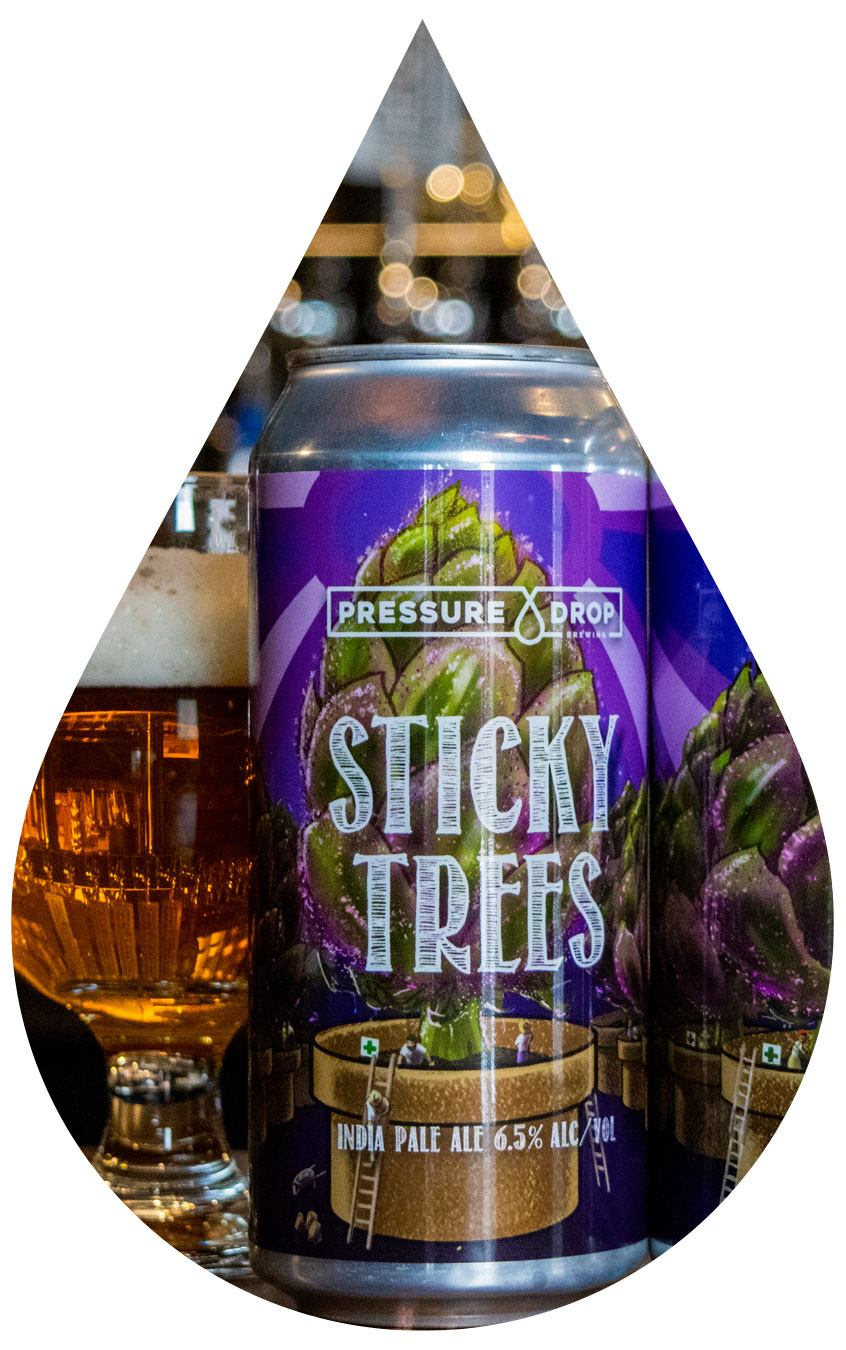 Sticky Trees American IPA Can