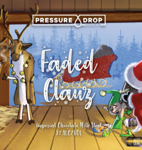 Faded Clauz Imperial Chocolate Milk Stout Art